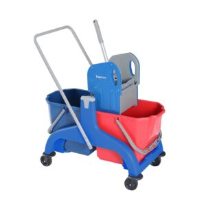 Chariot à 2 seaux avec presse